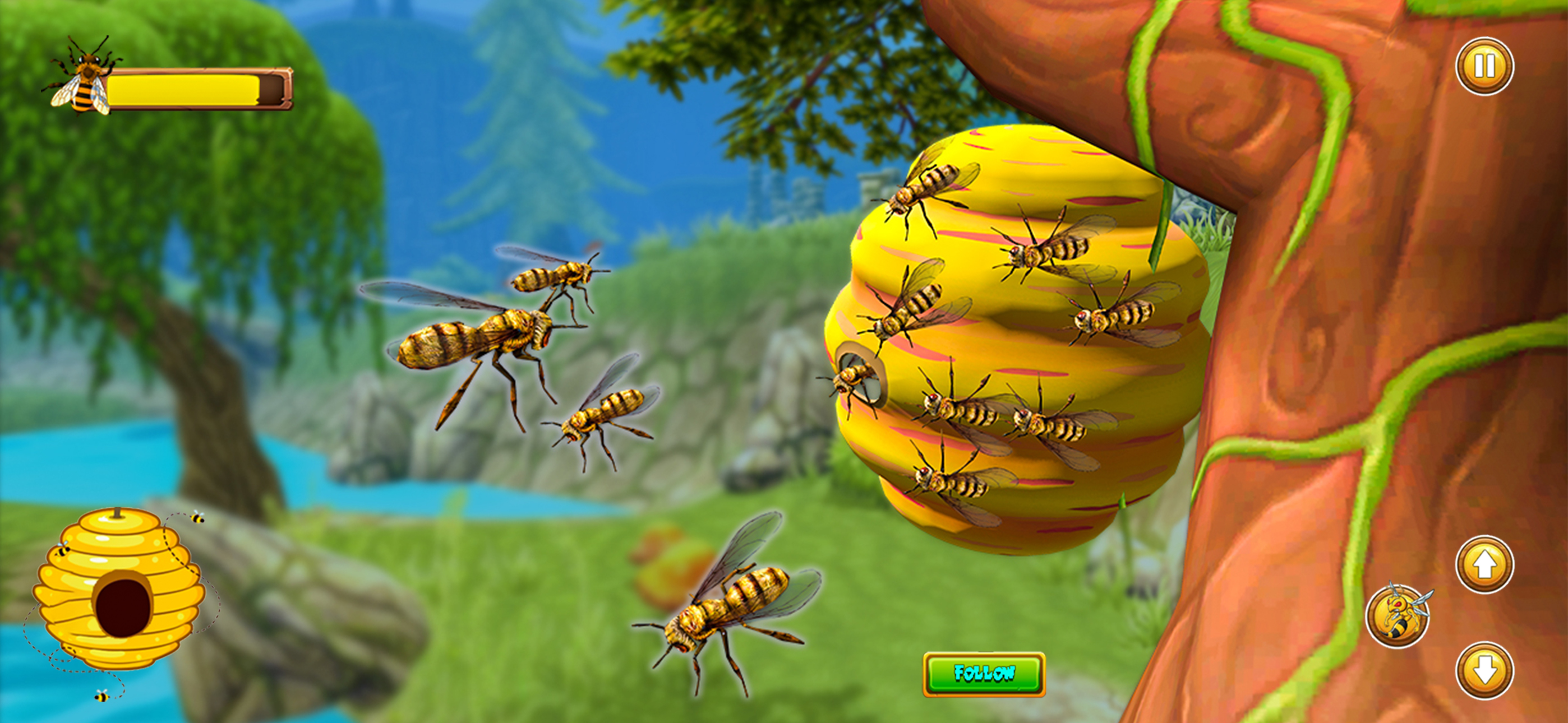 Honey Bee – Flying Bug Games