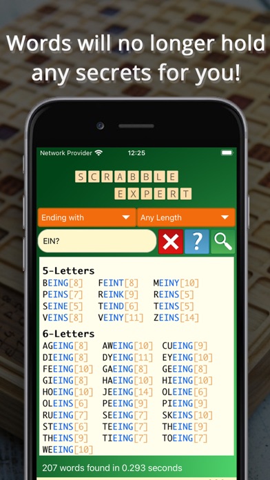 Word Expert (Scrabble tool) screenshot 5