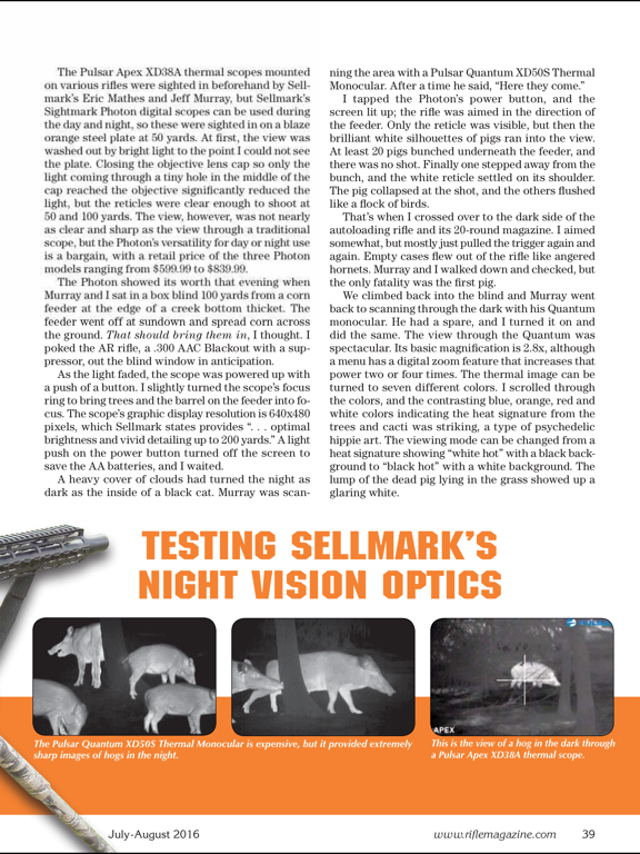 Rifle iPad screenshot 5 - Sports app