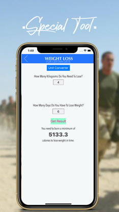 Army Diet TOOL screenshot 3