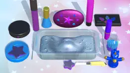 makeup slime game! relaxation iphone screenshot 2