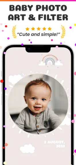 Game screenshot Baby Photo Art & Editor: Babic mod apk