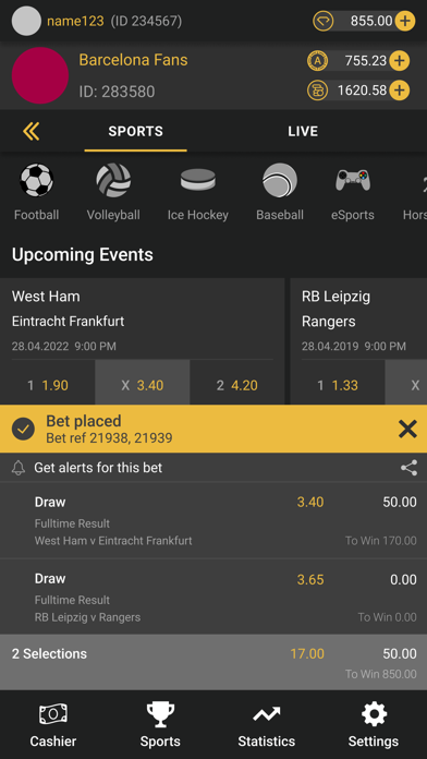 BetnClubs Screenshot