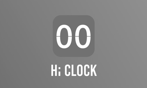 Hi Clock for TV icon