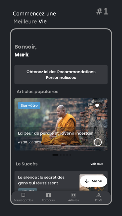Screenshot #1 pour Développement Personnel Gulpes