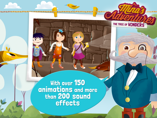 Mina's Adventures iPad screenshot 4 - Book app