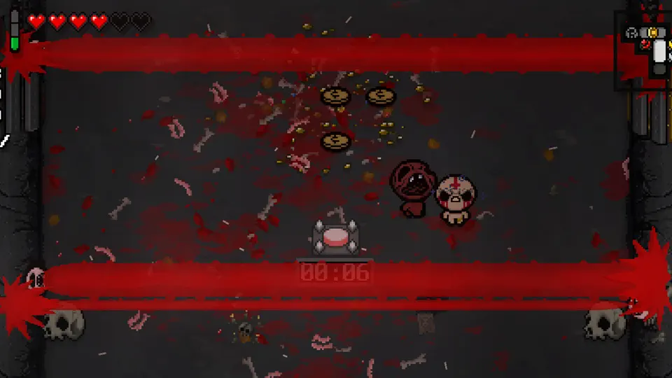 Captura de pantalla de The Binding Of Isaac: Rebirth en iPhone 7