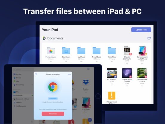 Documents - File Manager & VPN iPad app afbeelding 8