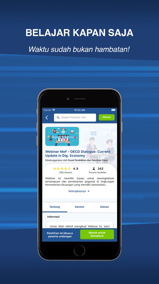 #4. KLC Mobile (iOS) di: Kementerian Keuangan Republik Indonesia