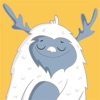 Funny Yeti - Winter Snowman