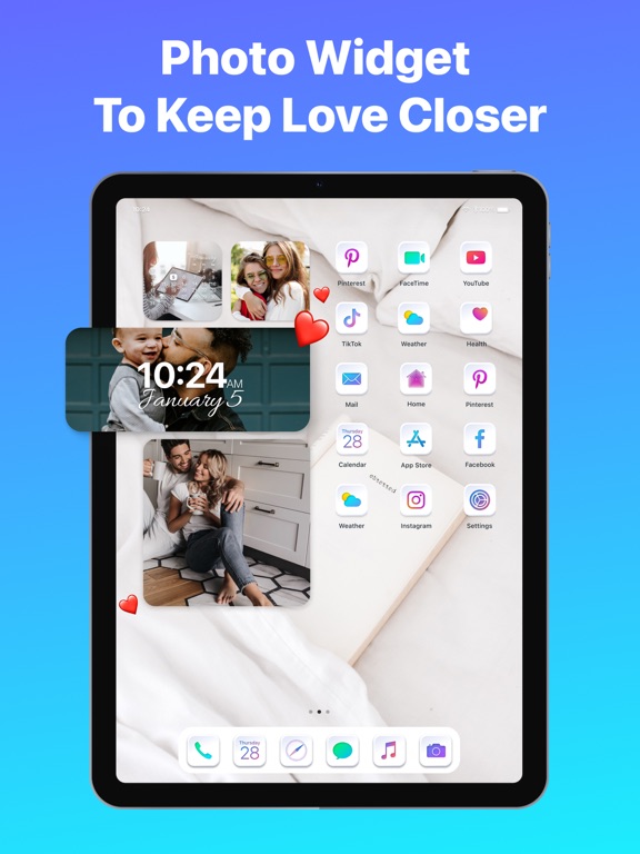 Screenshot #6 pour Widget Art : Photo & Calendar