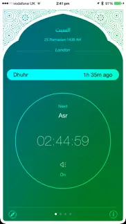 ipray: adhan · prayer · qibla iphone screenshot 1