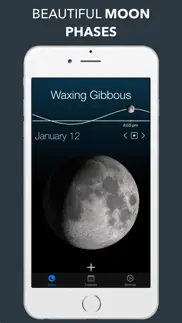lunar phase widget iphone screenshot 1