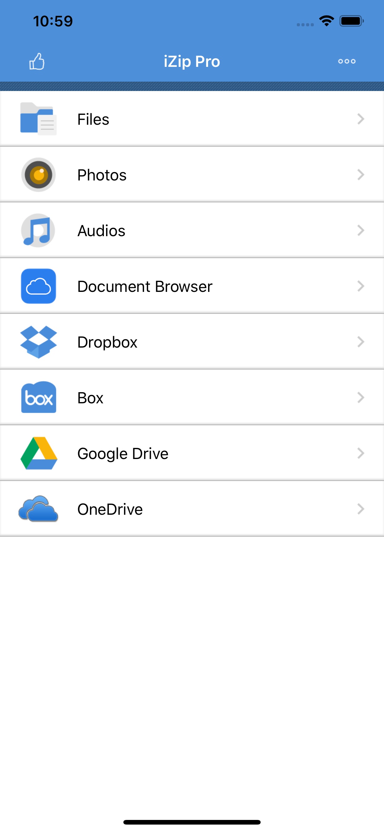 iZip Pro -Zip Unzip Unrar Tool screenshot 1