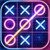 Tic Tac Toe 2 Player: XO Glow - iPhoneアプリ