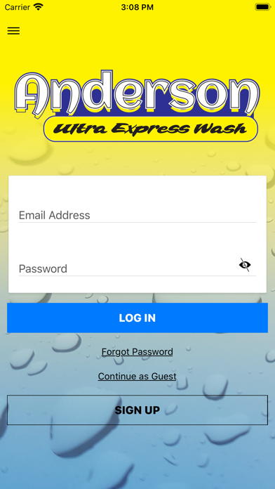 Anderson Ultra Express Wash Screenshot