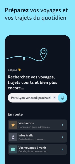 SNCF Connect: Trains & trajets dans l'App Store