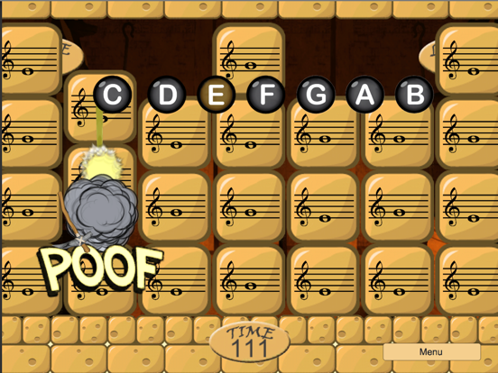 Musicated Note Reading iPad screenshot