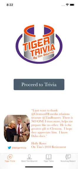 Game screenshot Tiger Trivia by Tim Bourret mod apk