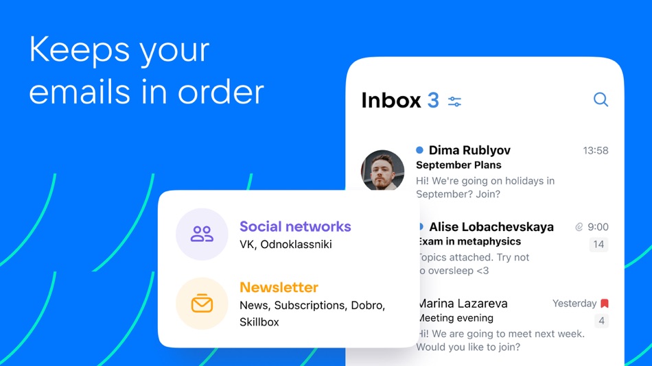#3. VK Mail: secure email client (iOS) 由: V Kontakte OOO