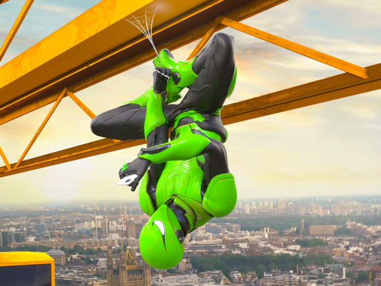 Screenshot #4 pour Flying Spider Crime City Games