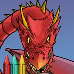 Dragon Attack Coloring Book App Positive Reviews