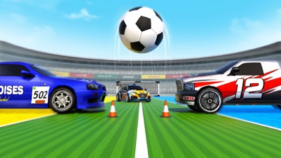 Flying Car Soccer Game Screenshot