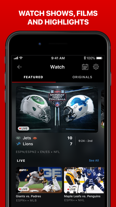 ESPN: Live Sports & Scores na App Store