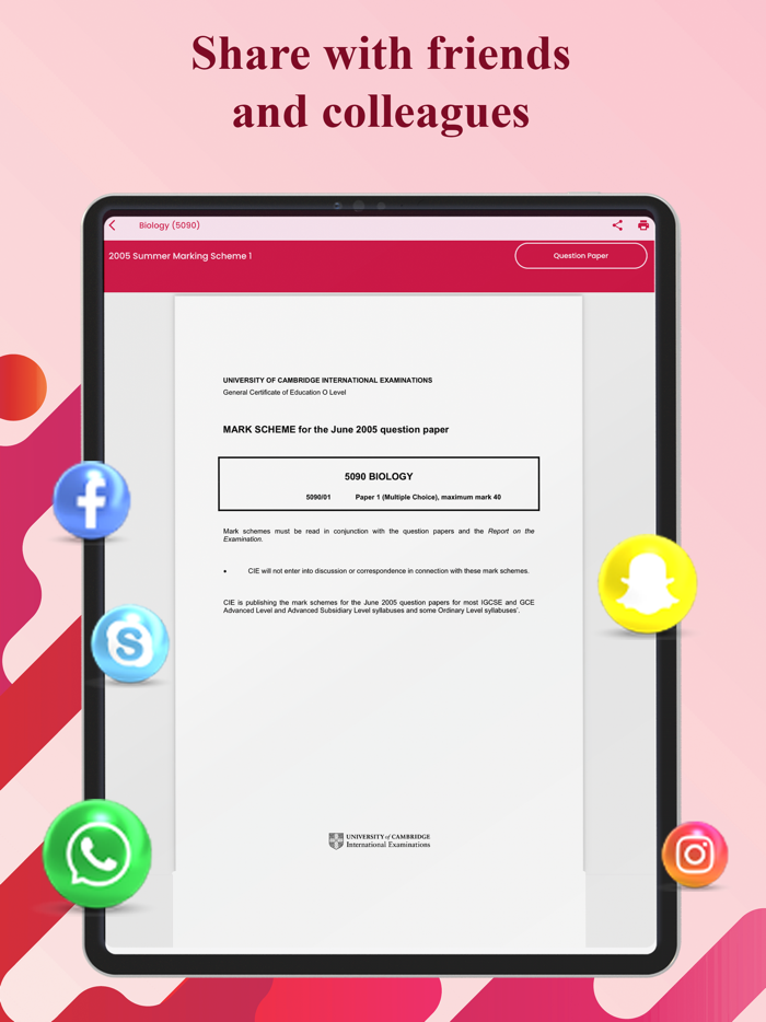 O-Level Past Papers and Solution