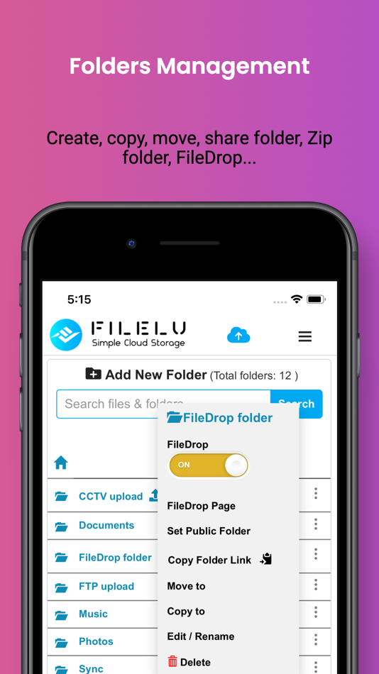 #2. FileLu - Cloud Storage Backup (iOS) 由: FileLu, LLC