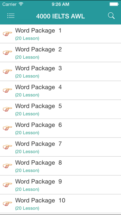 IELTS 4000 Academic Words Pro Screenshot