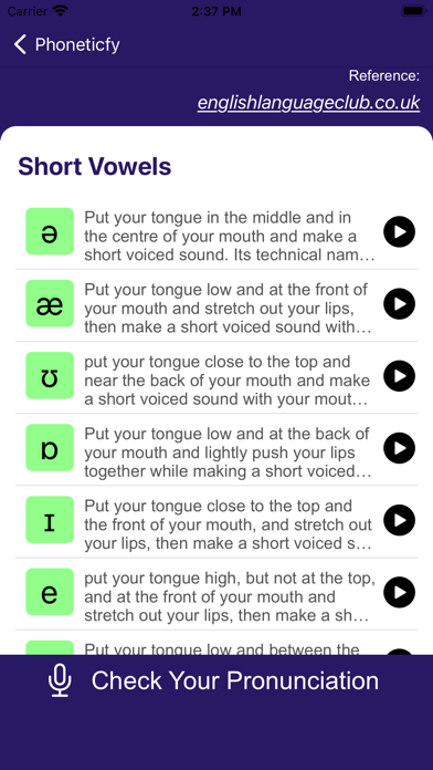 Phoneticfy Screenshot
