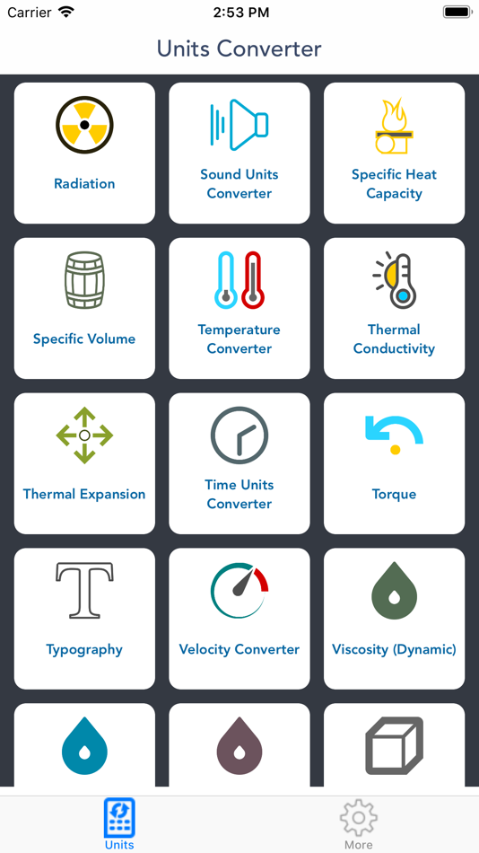 #10. Units Converters. (iOS) 由: V PUGAZHENTHI