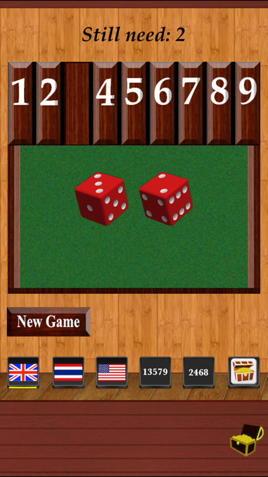 Screenshot #1 pour Shut the Box Classic