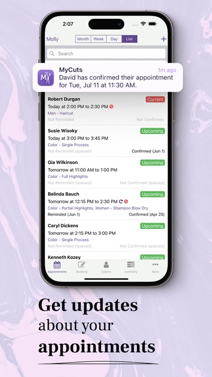 MyCuts - Business Booking App screenshot-5