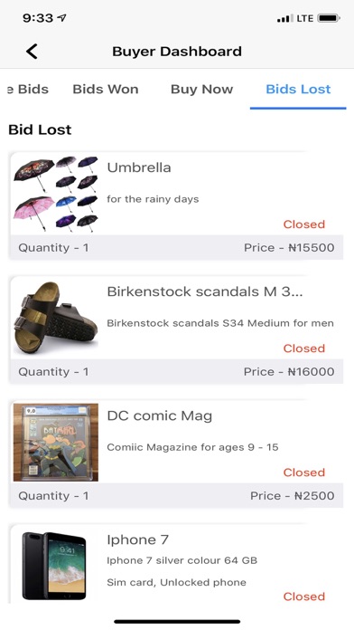 Bidnaa Screenshot