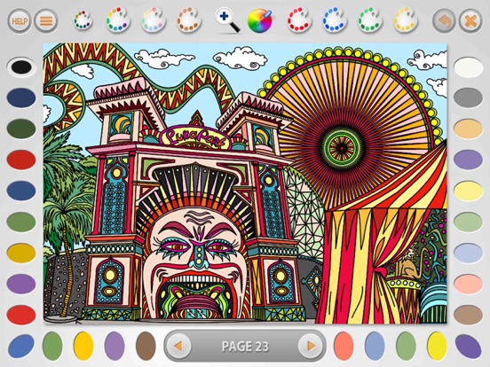 Screenshot #4 pour More Places Intricate Coloring