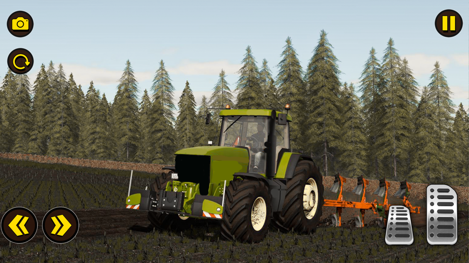 #3. US Tractor Farming Driver Game (iOS) 由: Muhammad Farrukh Nazim