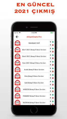 Game screenshot ehliyet Sınav Sorular 2022 PRO apk