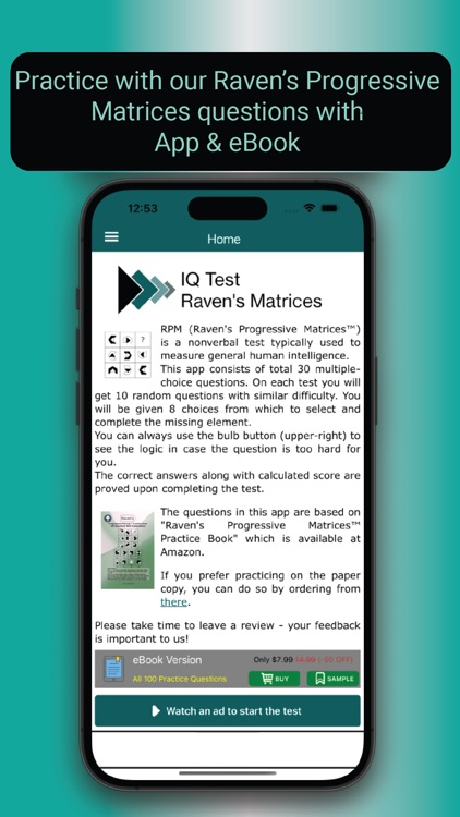 IQ Test: Raven's Matrices