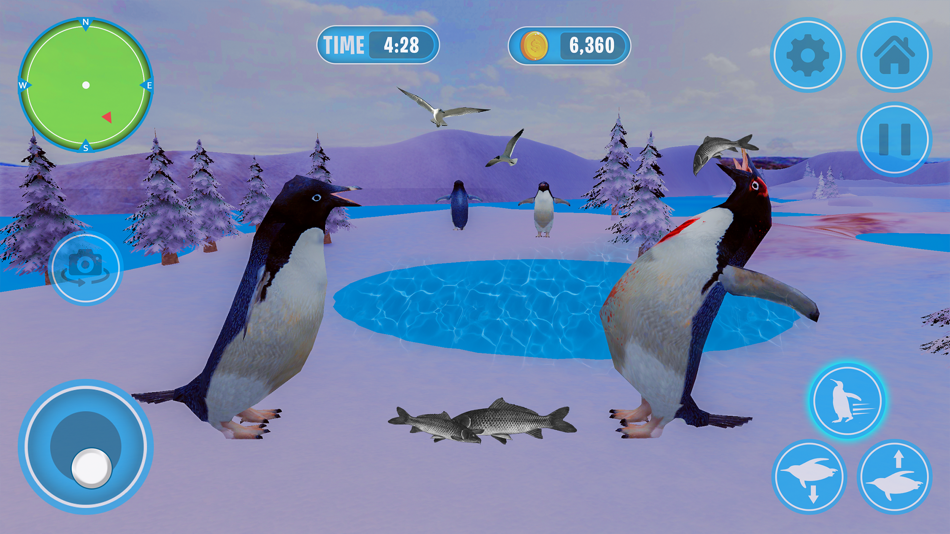 #1. Penguin Bird Simulator 3D (iOS) Bởi: Abdur Rafay