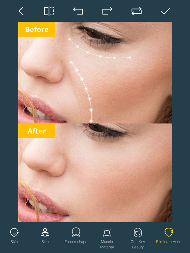 ‎Photo Retouch-Retouche Visage Capture d'écran