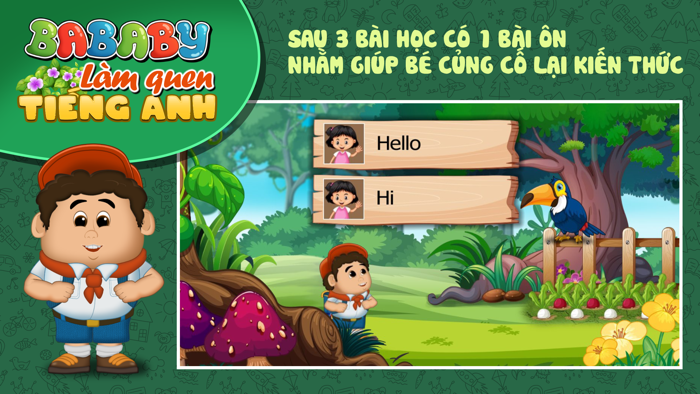 Bababy Làm quen Tiếng Anh