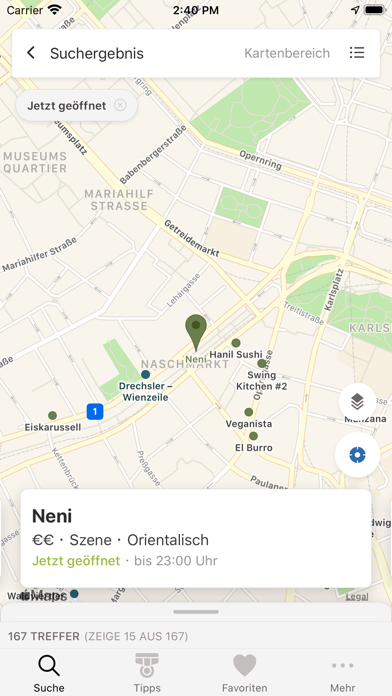 Wien, wie es isst– Lokalführer Screenshot