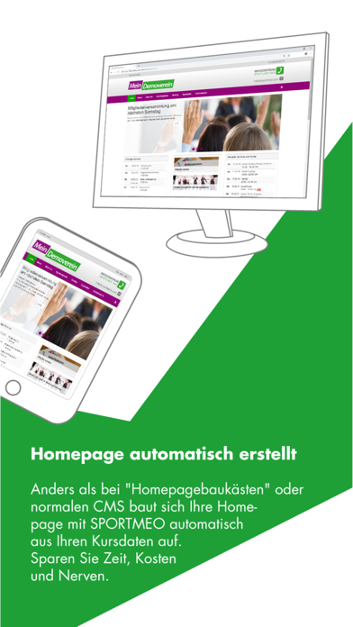 SPORTMEO Kursverwaltung & mehr Screenshot