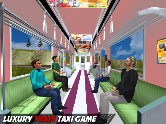 Screenshot #4 pour Hilly Train Taxi Adventure