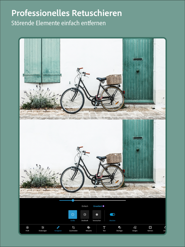 ‎Photoshop Express: Foto Editor Screenshot