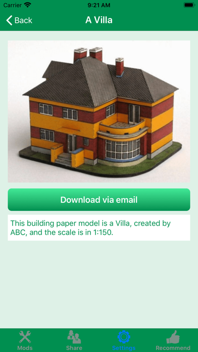 Simple Paper Model- Tiny House Screenshot
