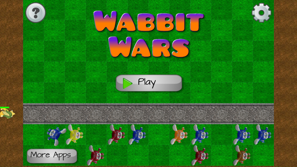 #1. Wabbit Wars (iOS) 由: Prairie West Software Consulting
