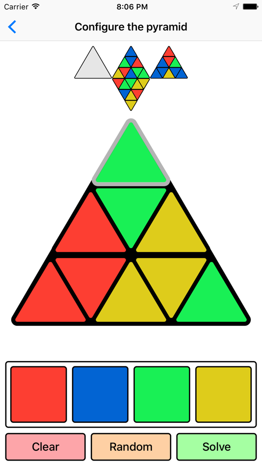 #2. Pyraminx Solver (iOS) Podle: Felipe Braunger Valio Desenvolvimento de Sistemas Ltda